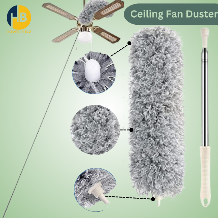 Microfiber Duster with Extension Pole