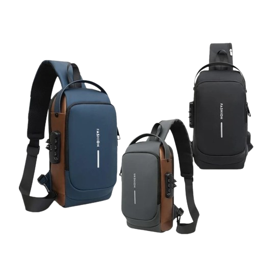 Multi-Functional Chest Bag With Usb Port