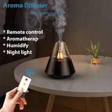Volcano Room Air Humidifier Retro Light
