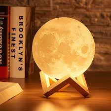 3D Moon Lamp For Bed Room
