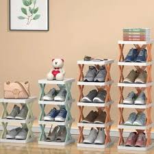 Stackable Vertical Shoe Storage Rack