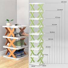 Stackable Vertical Shoe Storage Rack