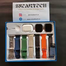 7In1 Ultra Smart Watch Plus Airpods pro 2