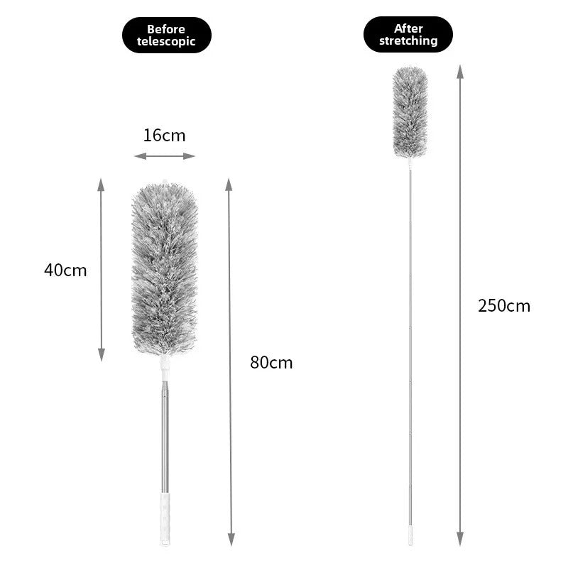 Microfiber Duster with Extension Pole