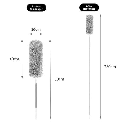 Microfiber Duster with Extension Pole