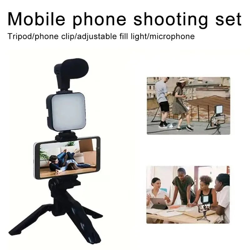 AY-49 Mobile Phone Vlog Selfie Stick