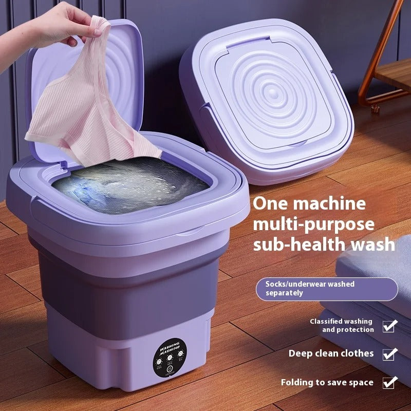 Portable Mini Folding Washing Machine