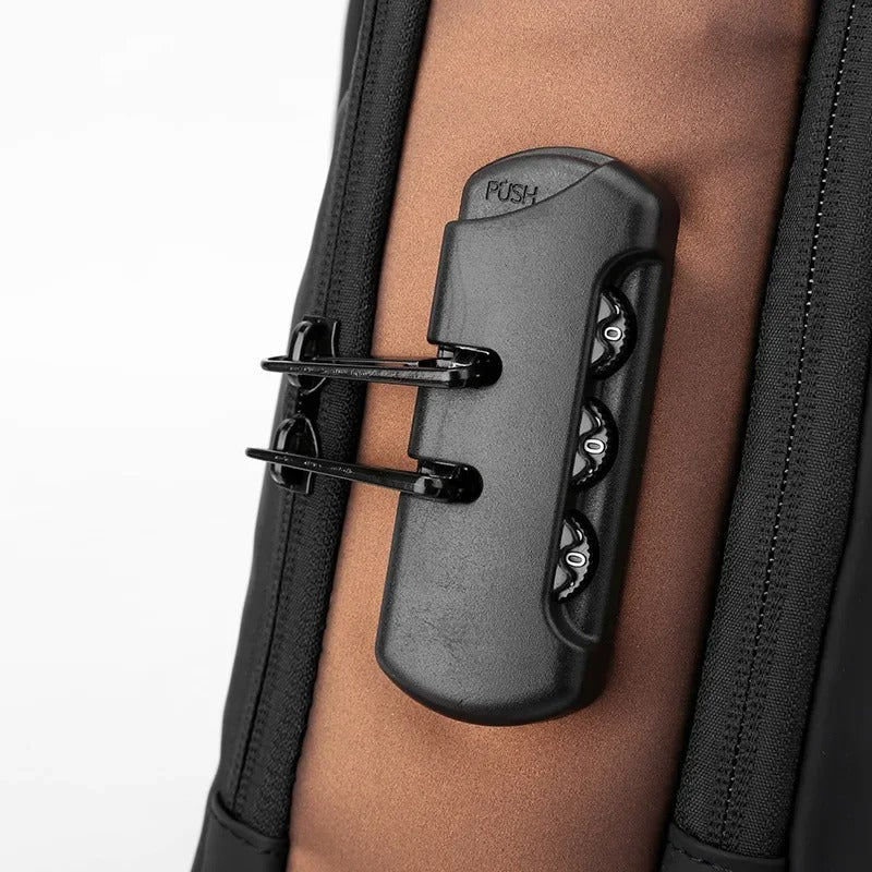 Multi-Functional Chest Bag With Usb Port