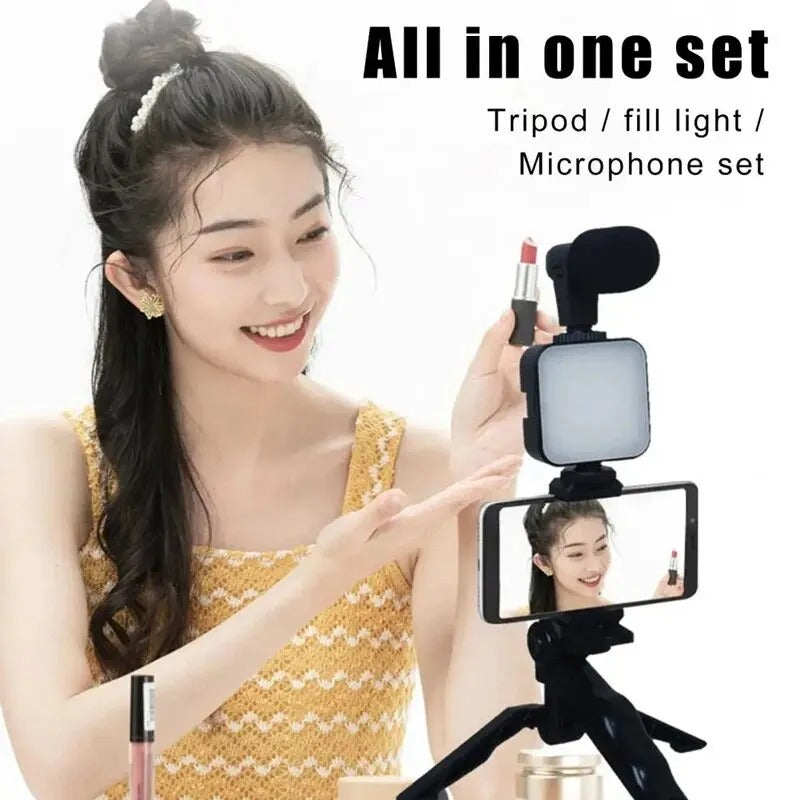 AY-49 Mobile Phone Vlog Selfie Stick