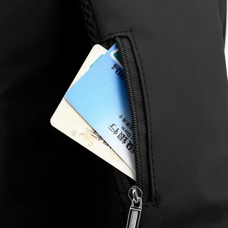 Multi-Functional Chest Bag With Usb Port