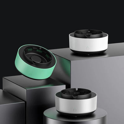 Ashtray with Air Purifier Features