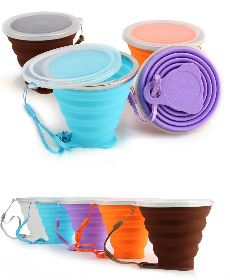 Premium Quality Silicone Foldable Glass 200+ ML