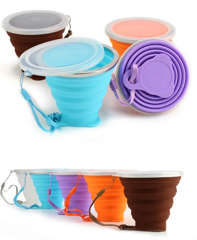 Premium Quality Silicone Foldable Glass 200+ ML