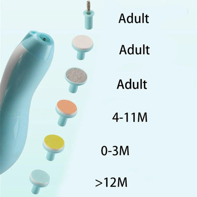 6 in 1 Electric Baby Nail Trimmer