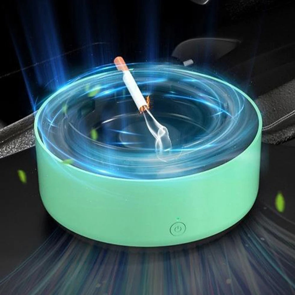 Ashtray with Air Purifier Features