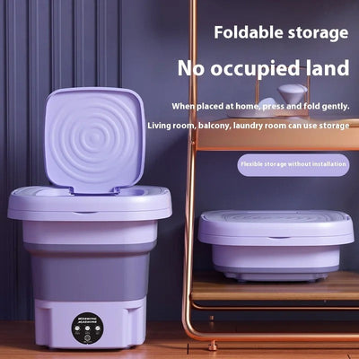 Portable Mini Folding Washing Machine