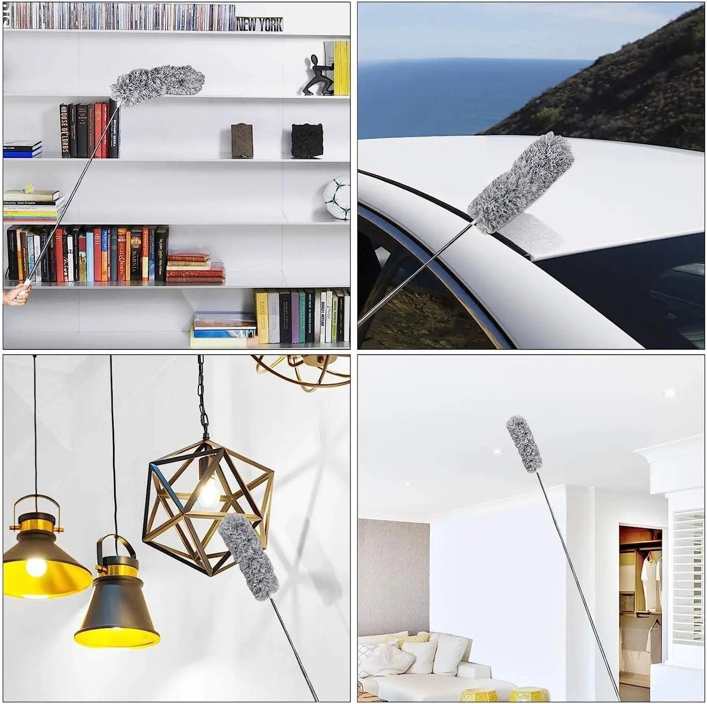 Microfiber Duster with Extension Pole