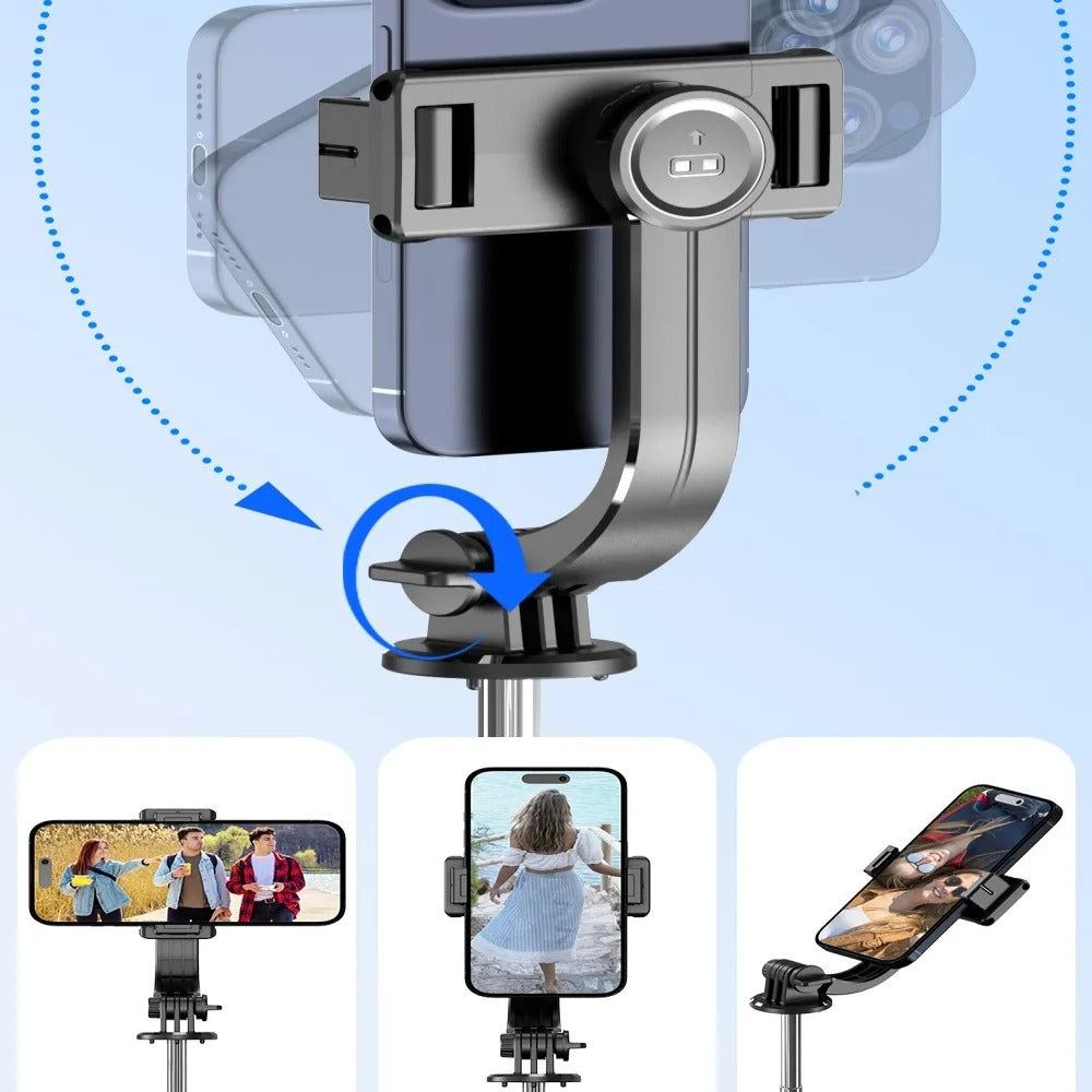 Bluetooth Selfie Sticks with Remote and Selfie Light
