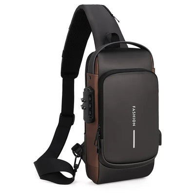 Multi-Functional Chest Bag With Usb Port